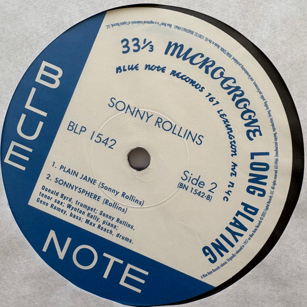Sonny Rollins ~ Sonny Rollins Volume 1 (Vinyl) - Djungel & Jazz