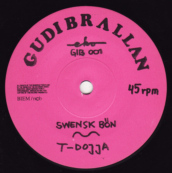 Gudibrallan ~ Swensk Bön (Vinyl) - Djungel & Jazz