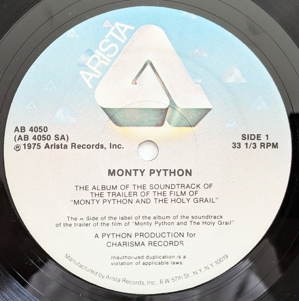 Monty Python ~ The Album Of The Soundtrack Of The Trailer Of The Film Of Monty Python And The Holy Grail (Executive Version) (Vinyl) - Djungel & Jazz