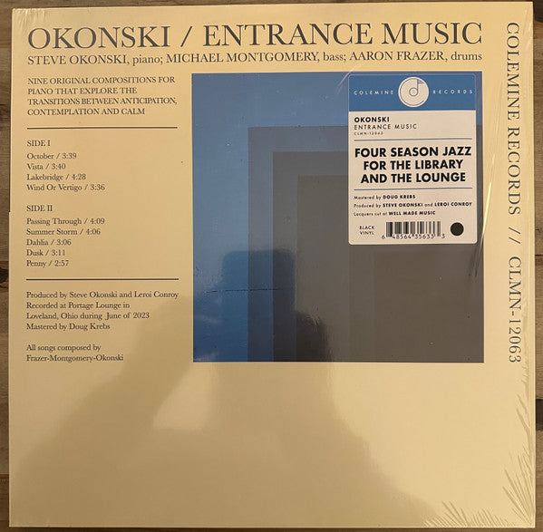 Okonski ~ Entrance Music (Vinyl) - Djungel & Jazz