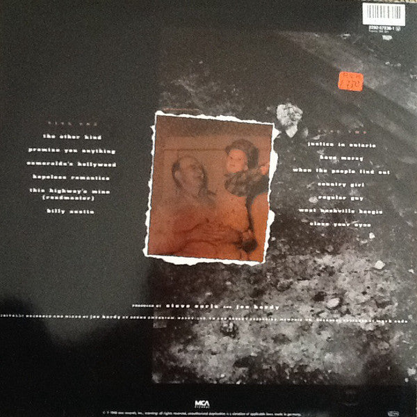 Steve Earle And The Dukes ~ The Hard Way (Vinyl) - Djungel & Jazz