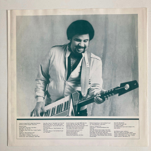 George Duke ~ Rendezvous (Vinyl) - Djungel & Jazz