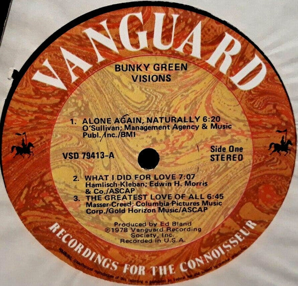 Bunky Green ~ Visions (Vinyl) - Djungel & Jazz