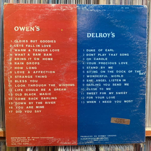 Delroy Wilson And Owen Gray : Oldies But Goodies (LP)