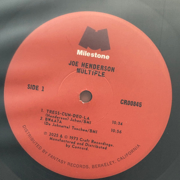 Joe Henderson ~ Multiple (Vinyl) - Djungel & Jazz