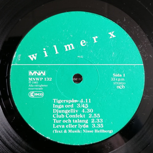 Wilmer X ~ Djungelliv (Vinyl) - Djungel & Jazz