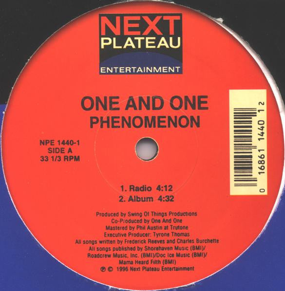 One And One ~ Phenomenon (Vinyl) - Djungel & Jazz