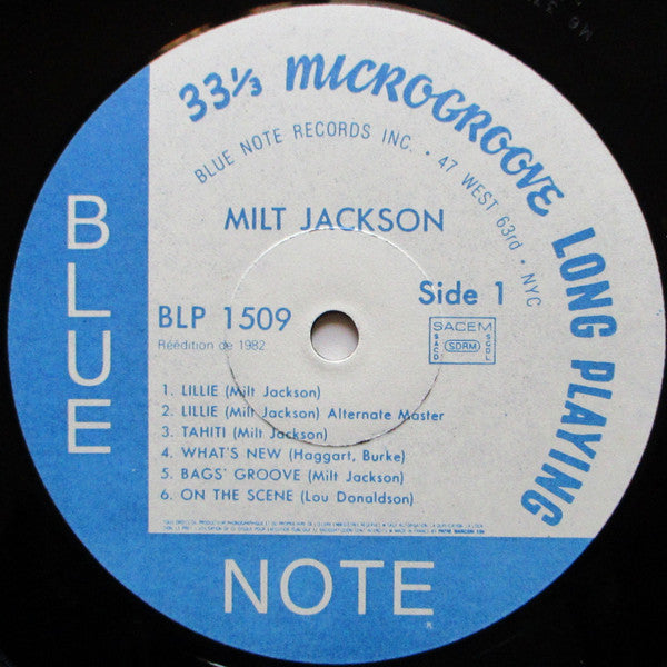 Milt Jackson With John Lewis (2), Percy Heath, Kenny Clarke, Lou Donaldson And The Thelonious Monk Quintet : Milt Jackson With John Lewis, Percy Heath, Kenny Clarke, Lou Donaldson And The Thelonious Monk Quintet (LP, Comp, Mono, RE, RM)