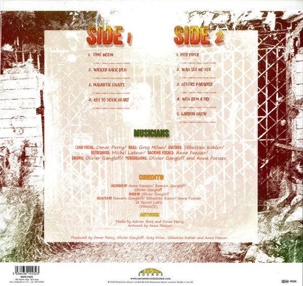Omar Perry ~ Channelling Lee 'Scratch' Perry (Vinyl) - Djungel & Jazz