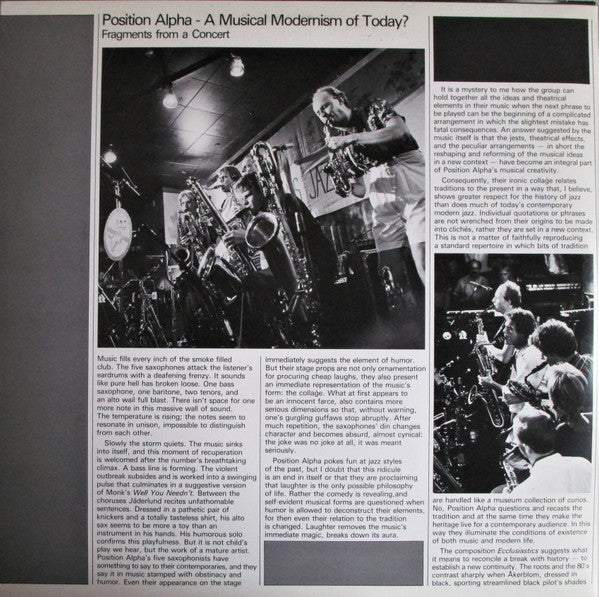 Position Alpha ~ The Great Sound Of Sound (Vinyl) - Djungel & Jazz