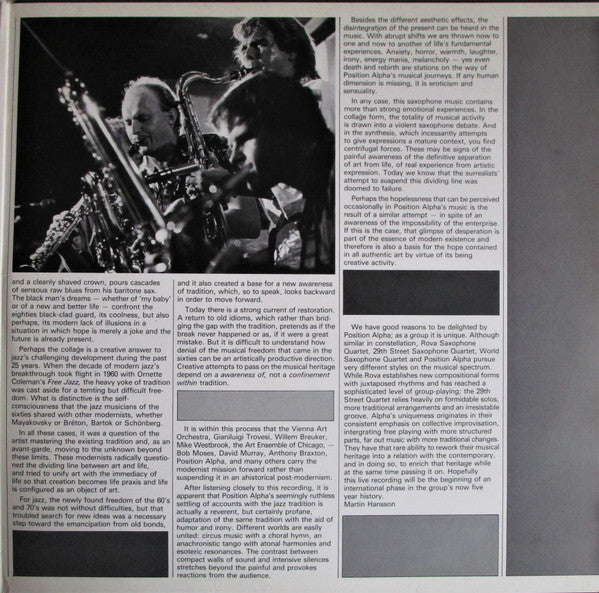 Position Alpha ~ The Great Sound Of Sound (Vinyl) - Djungel & Jazz