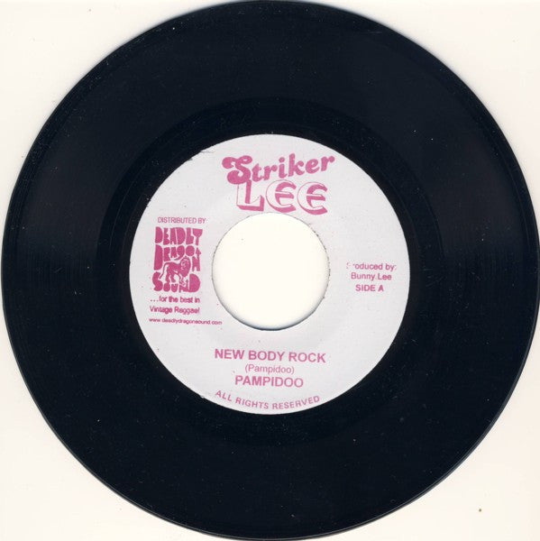 Pampidoo* / Andy Williams (7) : New Body Rock / Wah Dem A Do (7", Ltd, RP)