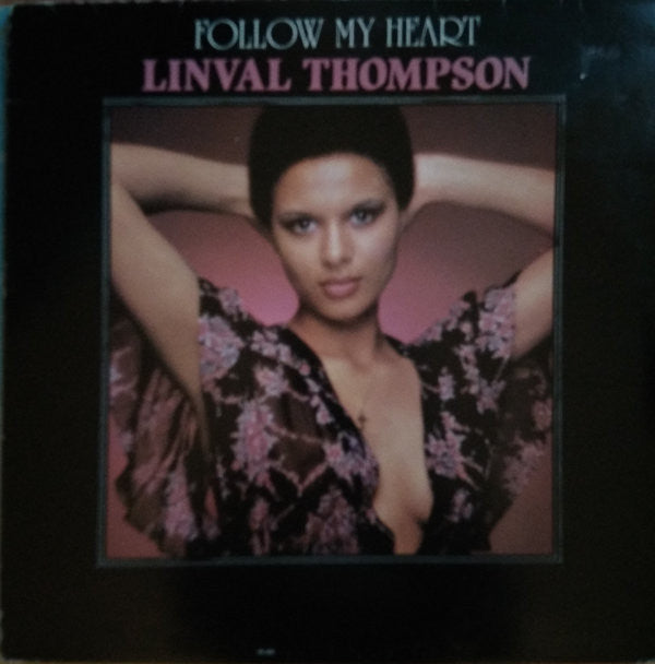 Linval Thompson : Follow My Heart (LP, Album, Red)