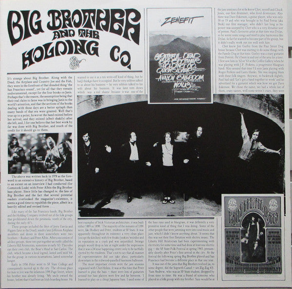 Big Brother & The Holding Company ~ Cheaper Thrills (Vinyl) - Djungel & Jazz