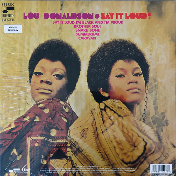Lou Donaldson ~ Say It Loud! (Vinyl) - Djungel & Jazz
