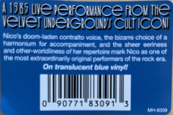 Nico ~ Chelsea Town Hall (Vinyl) - Djungel & Jazz