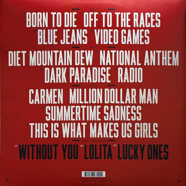 Lana Del Rey ~ Born To Die (Vinyl) - Djungel & Jazz