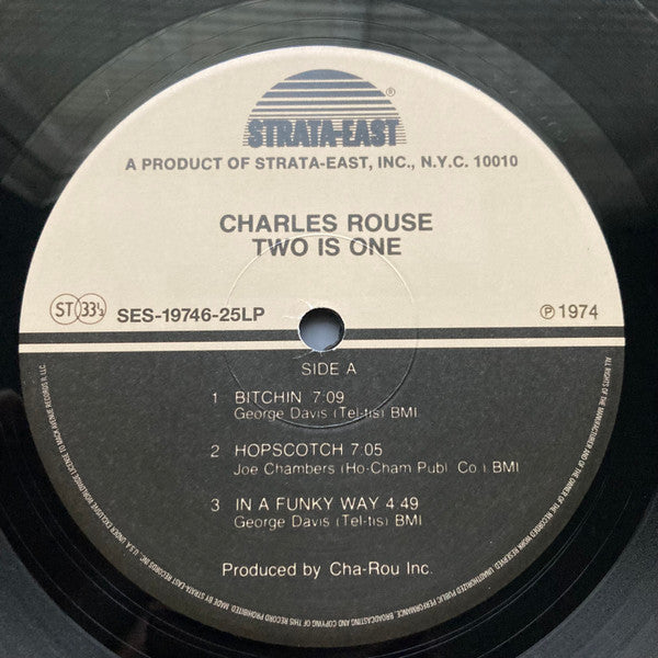 Charles Rouse ~ Two Is One (Vinyl) - Djungel & Jazz