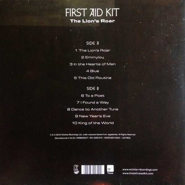 First Aid Kit ~ The Lion's Roar (Vinyl) - Djungel & Jazz