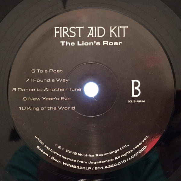 First Aid Kit ~ The Lion's Roar (Vinyl) - Djungel & Jazz