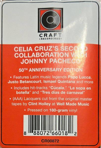 Celia Cruz & Johnny Pacheco ~ Tremendo Caché (Vinyl) - Djungel & Jazz