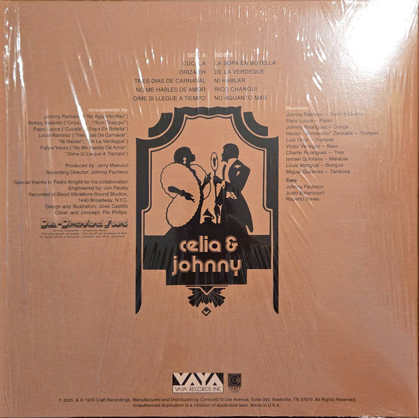 Celia Cruz & Johnny Pacheco ~ Tremendo Caché (Vinyl) - Djungel & Jazz