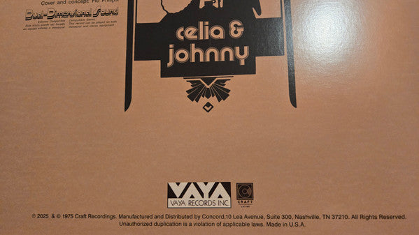 Celia Cruz & Johnny Pacheco ~ Tremendo Caché (Vinyl) - Djungel & Jazz