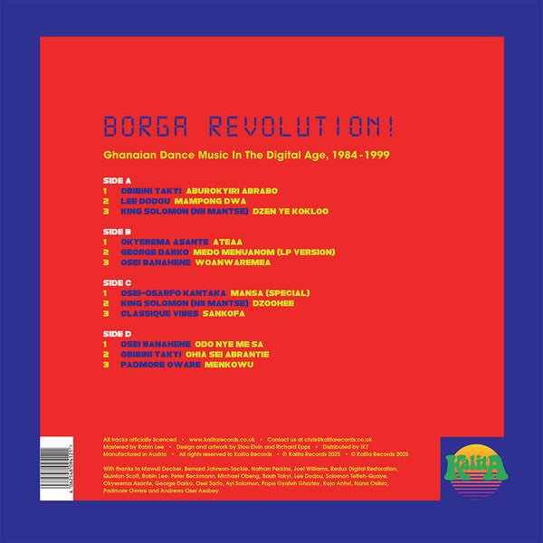 Various ~ Borga Revolution! Ghanaian Dance Music In The Digital Age, 1984-1999 (Volume 3) (Vinyl) - Djungel & Jazz
