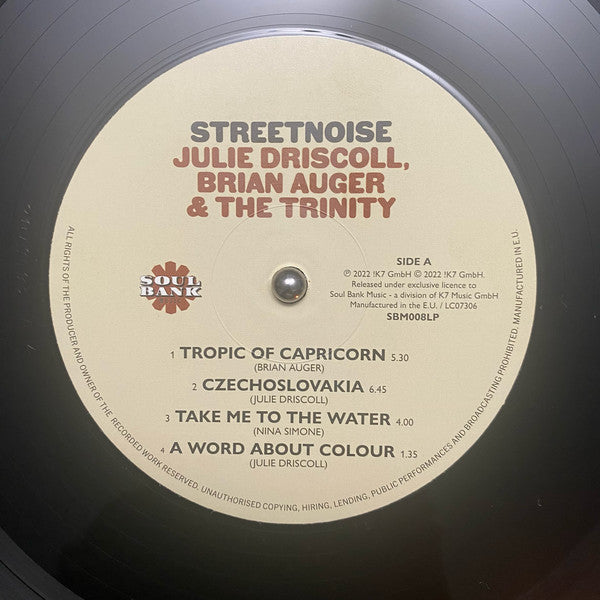 Julie Driscoll, Brian Auger & The Trinity ~ Streetnoise (Vinyl) - Djungel & Jazz
