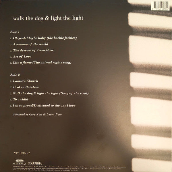 Laura Nyro ~ Walk The Dog & Light The Light (Vinyl) - Djungel & Jazz