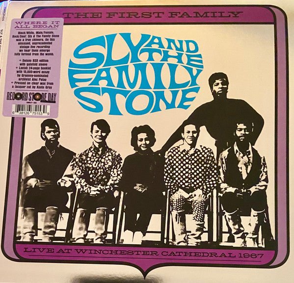 Sly & The Family Stone ~ The First Family - Live At The Winchester Cathedral 1967 (Vinyl) - Djungel & Jazz