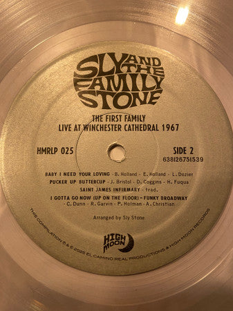 Sly & The Family Stone ~ The First Family - Live At The Winchester Cathedral 1967 (Vinyl) - Djungel & Jazz