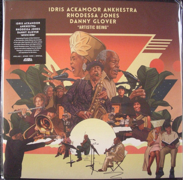 Idris Ackamoor, Rhodessa Jones, Danny Glover ~ Artistic Being (Vinyl) - Djungel & Jazz