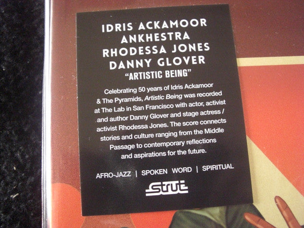 Idris Ackamoor, Rhodessa Jones, Danny Glover ~ Artistic Being (Vinyl) - Djungel & Jazz
