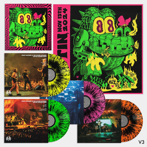 King Gizzard And The Lizard Wizard ~ Live In Austin '24 (Vinyl) - Djungel & Jazz