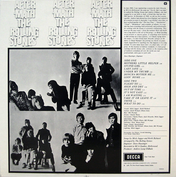 The Rolling Stones ~ Aftermath (Vinyl) - Djungel & Jazz