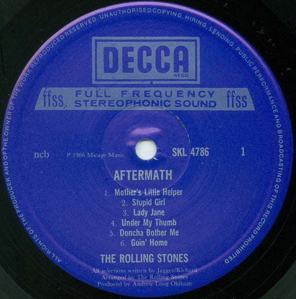 The Rolling Stones ~ Aftermath (Vinyl) - Djungel & Jazz