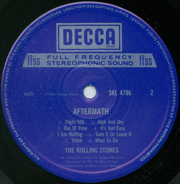 The Rolling Stones ~ Aftermath (Vinyl) - Djungel & Jazz