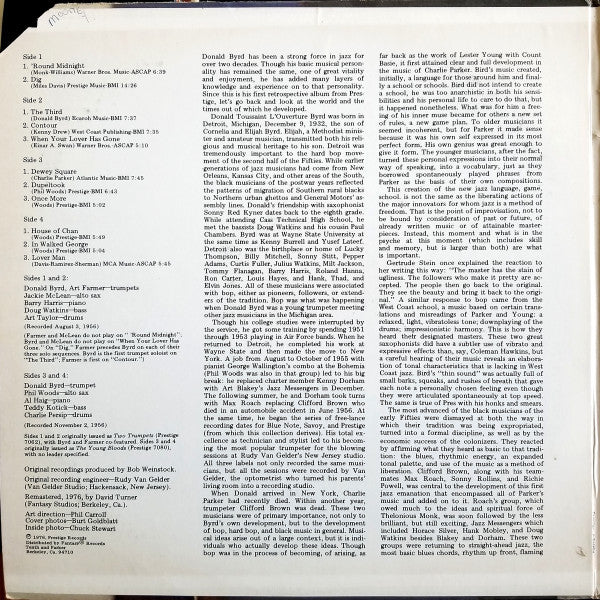 Donald Byrd ~ House Of Byrd (Vinyl) - Djungel & Jazz