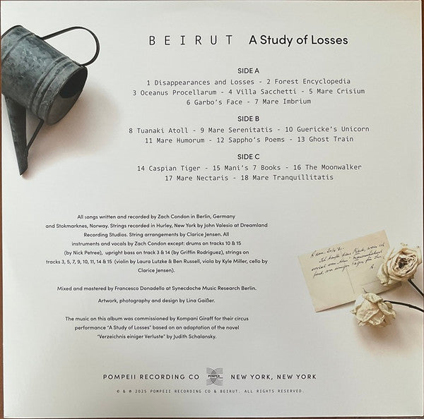 Beirut ~ A Study Of Losses (Vinyl) - Djungel & Jazz