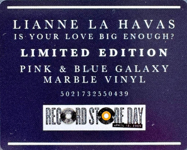 Lianne La Havas ~ Is Your Love Big Enough? (Vinyl) - Djungel & Jazz