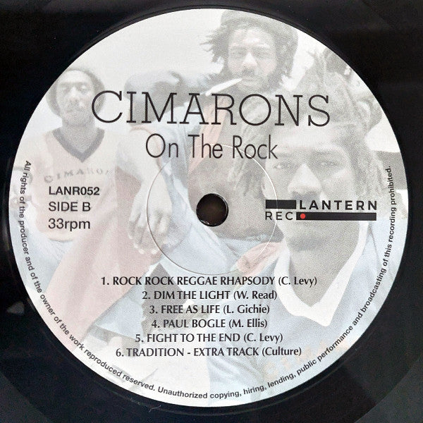 Cimarons ~ On The Rock (Vinyl) - Djungel & Jazz