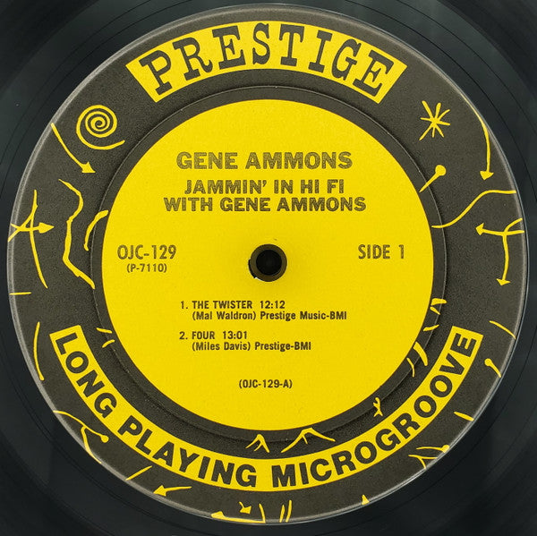 Gene Ammons ~ Jammin' In Hi Fi With Gene Ammons (Vinyl) - Djungel & Jazz