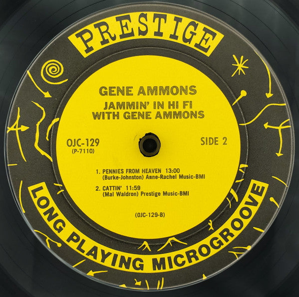 Gene Ammons ~ Jammin' In Hi Fi With Gene Ammons (Vinyl) - Djungel & Jazz