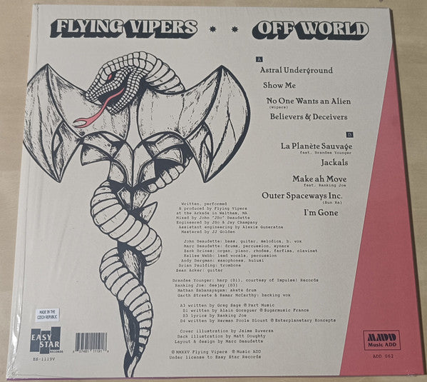 Flying Vipers ~ Off World (Vinyl) - Djungel & Jazz