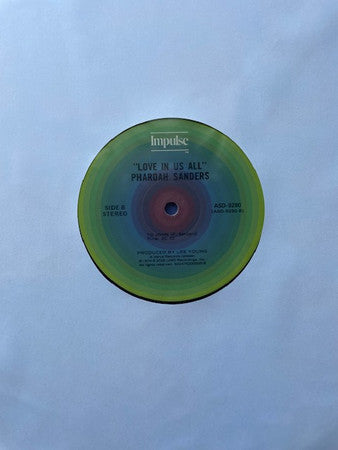 Pharoah Sanders ~ Love Is In Us All (Vinyl) - Djungel & Jazz