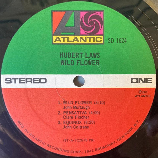 Hubert Laws ~ Wild Flower (Vinyl) - Djungel & Jazz
