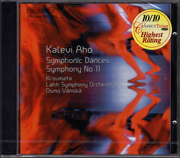 Kalevi Aho, Kroumata, Lahti Symphony Orchestra, Osmo Vänskä ~ Symphonic Dances; Symphony No. 11 (Vinyl) - Djungel & Jazz