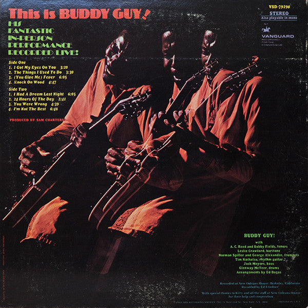 Buddy Guy ~ This Is Buddy Guy! (Vinyl) - Djungel & Jazz