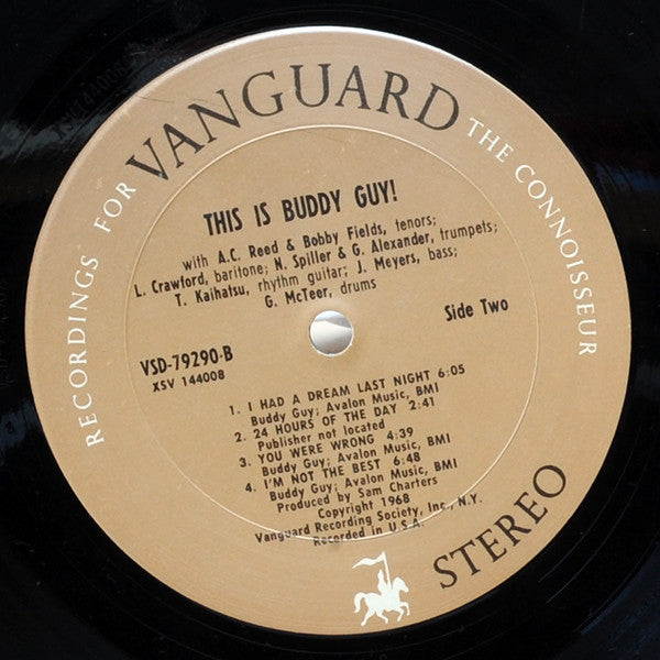 Buddy Guy ~ This Is Buddy Guy! (Vinyl) - Djungel & Jazz